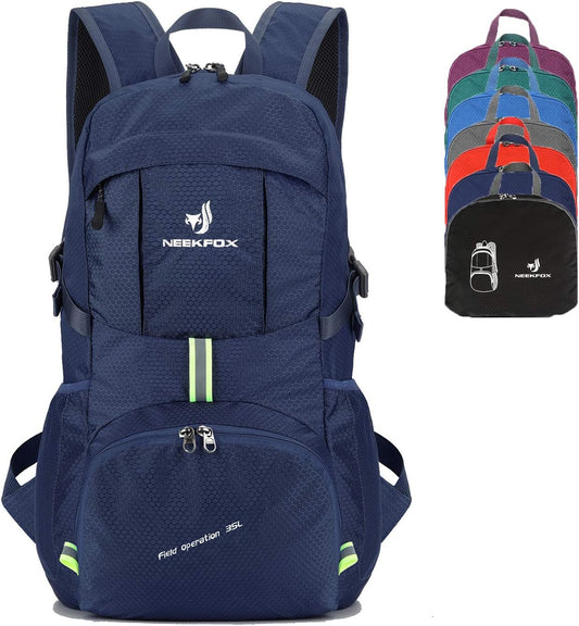 35L Hiking Backpack Foldable Lightweight Packable Sports Travel Daypack